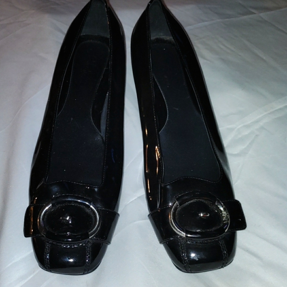 Cole Haan Patent Leather Air Jeanie Ballet Flats